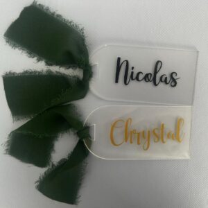 Acrylic Tags