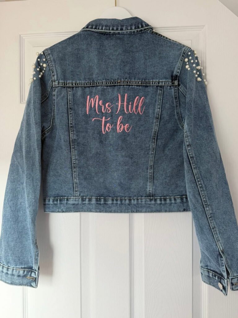 Embroidered Denim Jacket