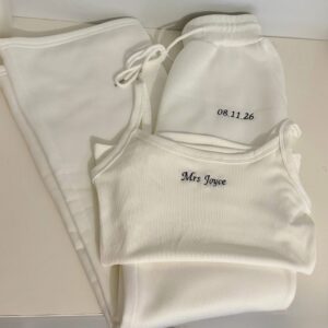 Embroidered Lounge Set
