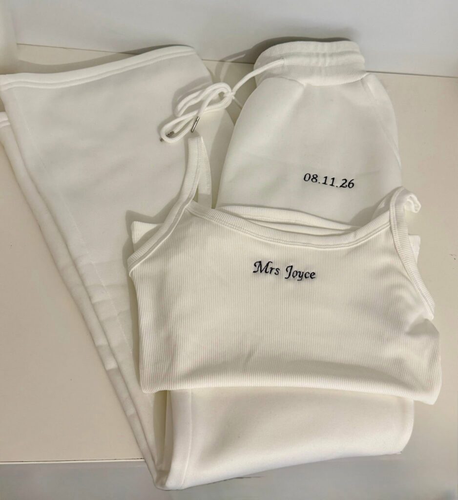 Embroidered Lounge Set